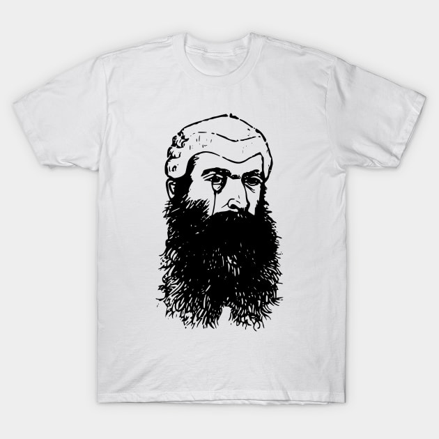 The Bearded Judge T-Shirt by beardsandstaches